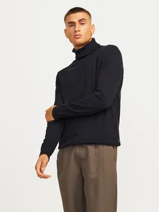 Jack&Jones Golf Basic 12258051 Zielony Regular Fit - Swetry męskie - miniaturka - grafika 1