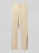 Spodnie męskie - Spodnie sztruksowe o luźnym kroju z kieszeniami z tyłu model ‘MILES’ - miniaturka - grafika 1