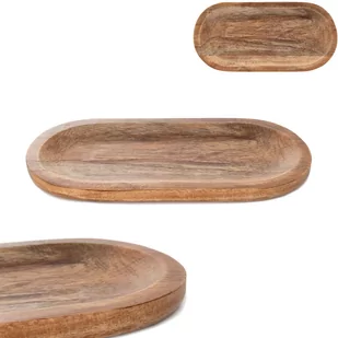 Taca dekoracyjna ACACIA z drewna akacjowego 25x12x2 - Tace i patery - miniaturka - grafika 1