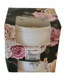 Świeca zapachowa w szkle super prezent róża - Świece - miniaturka - grafika 1