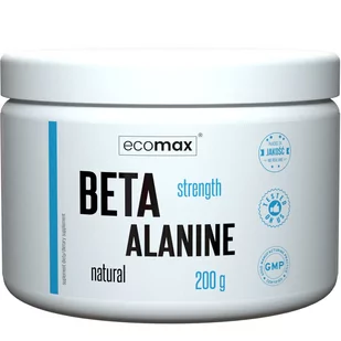 ECOMAX Beta Alanine 200 g - Aminokwasy - miniaturka - grafika 1
