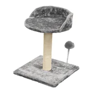 Drapaki dla kotów - Drapak dla kota 33 x 33 x 42 cm szary - miniaturka - grafika 1