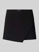 Spodenki damskie - Spódnico-spodnie mini w stylu kopertowym model ‘MIST-YASMINE’ - miniaturka - grafika 1