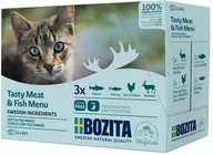 Mokra karma dla kotów - Bozita kawałki w sosie, saszetki, 12 x 85 g - Kurczak (wysoka zawartość) - miniaturka - grafika 1