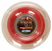 Tenis ziemny - Naciąg Tenisowy Yonex Poly Tour Fire 1.25 Ze Szpuli Czerwony - miniaturka - grafika 1