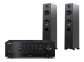 Zestawy stereo - Yamaha R-N800A (czarny) + Diva 5 (czarny) - miniaturka - grafika 1