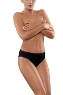 Komplety bielizny - Figi damskie z koronką Babell kod 145 czarne  L - miniaturka - grafika 1