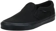 Sneakersy damskie - Vans Asher męskie sneakersy, Czarny Canvas Black Black, 40.5 EU - miniaturka - grafika 1