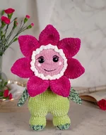 Maskotki i pluszaki - Duży kwiat pluszowy, Maskotka na prezent, Przytulanka dla dziecka - miniaturka - grafika 1