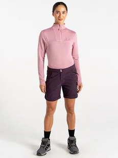 Dare 2b Szorty funkcyjne "Melodic III" w kolorze fioletowym - Spodnie sportowe damskie - miniaturka - grafika 1