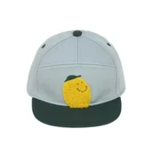 Czapeczki dla niemowląt - Lassig Czapka z daszkiem dziecięca Little Gang Lemon light blue/dark green 2-6 lat - miniaturka - grafika 1