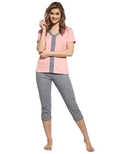 Piżama damska lisa 445/227 cornette-l - Piżamy damskie - miniaturka - grafika 1