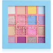 Cienie do powiek - Lovely Cupcake Eyeshadow Palette paleta 16 cieni do powiek - miniaturka - grafika 1