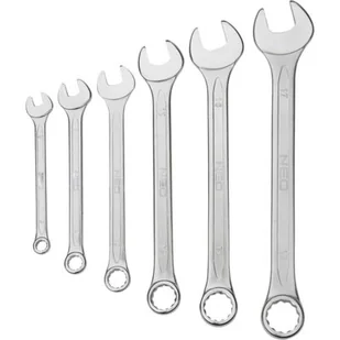 NEO-TOOLS Zestaw kluczy płasko-oczkowy 6-17mm 6szt. 09-750 - Zestawy narzędziowe - miniaturka - grafika 1