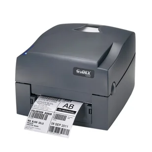 Drukarka etykiet Godex G500 termiczna i termotransferowa 203DPI do 108 mm PC, MAC: Ethernet, RS232, USB, LPT - Drukarki kart i etykiet - miniaturka - grafika 1