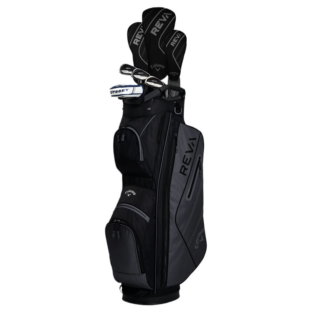 Zestaw golfowy Callaway Reva 8-piece Black Prawa ręka, Standard, Lady, Graphite