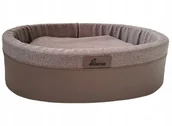 Legowiska dla psów - Diversa DIVERSA-LEGOWISKO EMILY SKAY 3 BRĄZ 70x60x15 - miniaturka - grafika 1