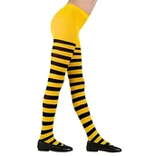 Rajstopy - Widmann - Rajstopy dla dzieci, w paski, 70 DEN, rajstopy w paski, rajstopy czarownice, karnawał, impreza tematyczna - miniaturka - grafika 1