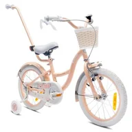 Rowery - SUN BABY Flower 16 cali dla dziewczynki Morelowy - miniaturka - grafika 1