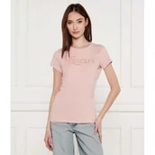 Koszulki i topy damskie - GUESS T-shirt | Slim Fit - miniaturka - grafika 1