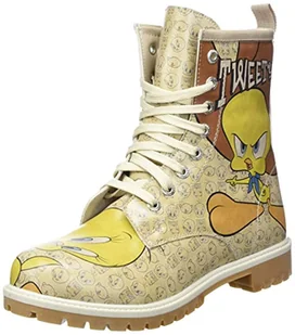 DOGO Damskie botki Wb Long Boots, beżowy, 38 EU - Botki damskie - miniaturka - grafika 1