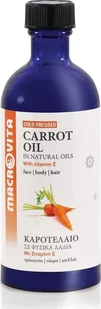 Macrovita MACROVITA OLEJ Z MARCHWI w naturalnych olejach - tłoczony na zimno z witaminą E 100ml - Balsamy i kremy do ciała - miniaturka - grafika 1