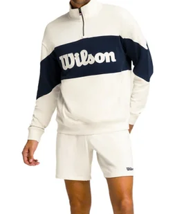Bluza męska Wilson M Parkside Half-Zip Sandrift L - Bluzy męskie - miniaturka - grafika 1
