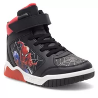 Buty dla chłopców - Sneakersy Spiderman Ultimate CP76-AW23-230SPRMV Czarny - miniaturka - grafika 1