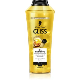 Schwarzkopf GLISS KUR Oil Nutritive Szampon 400 ml - Szampony do włosów - miniaturka - grafika 1