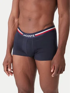 Lacoste Komplet 3 par bokserek 5H2382 Granatowy - Majtki męskie - miniaturka - grafika 1