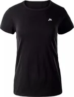 Koszulki i topy damskie - Martes Damska koszulka z krótkim rękawem Martes essentials LADY MANDO czarny rozmiar XS - miniaturka - grafika 1