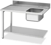 Akcesoria i części AGD - Stół załadowczy ze zlewem SMEG WT51200SL (22) 877 77 77 ! Indywidualne wyceny! - miniaturka - grafika 1