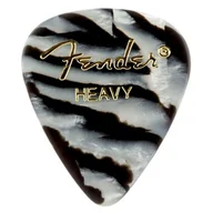 Kostki gitarowe - Fender Zebra Heavy Celluloid kostka gitarowa - miniaturka - grafika 1