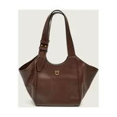 Torebki damskie - Pinko Skórzana torebka na ramię TOTE MINI - miniaturka - grafika 1