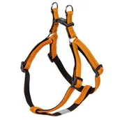 Szelki dla psów - Nobby Szelki Nobby Soft Grip : Kolor - pomarańczowo-czarny, Rozmiar - M/L 20mm x 50-72cm 78521-04 - miniaturka - grafika 1