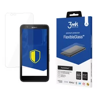 Folie ochronne do telefonów - 3MK Sony Xperia E4 Szkło 7H 0,3mm FlexibleGlass - miniaturka - grafika 1