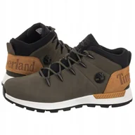 Buty trekkingowe męskie - Obuwie Timberland Sprint Trekker Mid Green 0A24BV - miniaturka - grafika 1