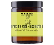 Świece - Praca Nie Zając Świeca Sojowa Zapachowa 180Ml Urodziny, Imieniny - miniaturka - grafika 1