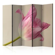 Parawany - Parawan 5-częściowy - Pink tulip II [Room Dividers] (rozmiar 225x172) - miniaturka - grafika 1