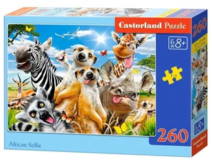 Castorland Puzzle 260 Afrykańskie selfie B-27552-1 - - Puzzle - miniaturka - grafika 1