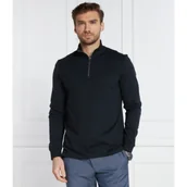 Bluzy męskie - BOSS BLACK Bluza Tenore 20 | Slim Fit | mercerised - miniaturka - grafika 1