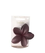 Ozdoby do włosów - Solida Haarklammer Bali Blume bordeaux Klamry do włosów 1 szt. - miniaturka - grafika 1