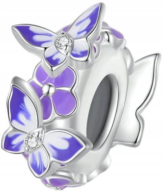 Charms Stoper Charms Motyle Zawieszka Srebro 925