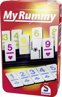 Gry planszowe - Schmidt Spiele Spiele, gra strategiczna Rummy, wersja podróżna - miniaturka - grafika 1