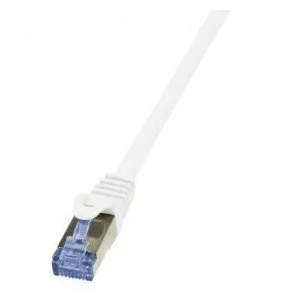LogiLink Patchcord CQ3051S Cat.6A S/ftp 2m biały - Patchcordy - miniaturka - grafika 2