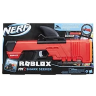 Zabawki militarne - Hasbro Wyrzutnia Nerf Roblox MM2 Shark Seeker F2489 - miniaturka - grafika 1