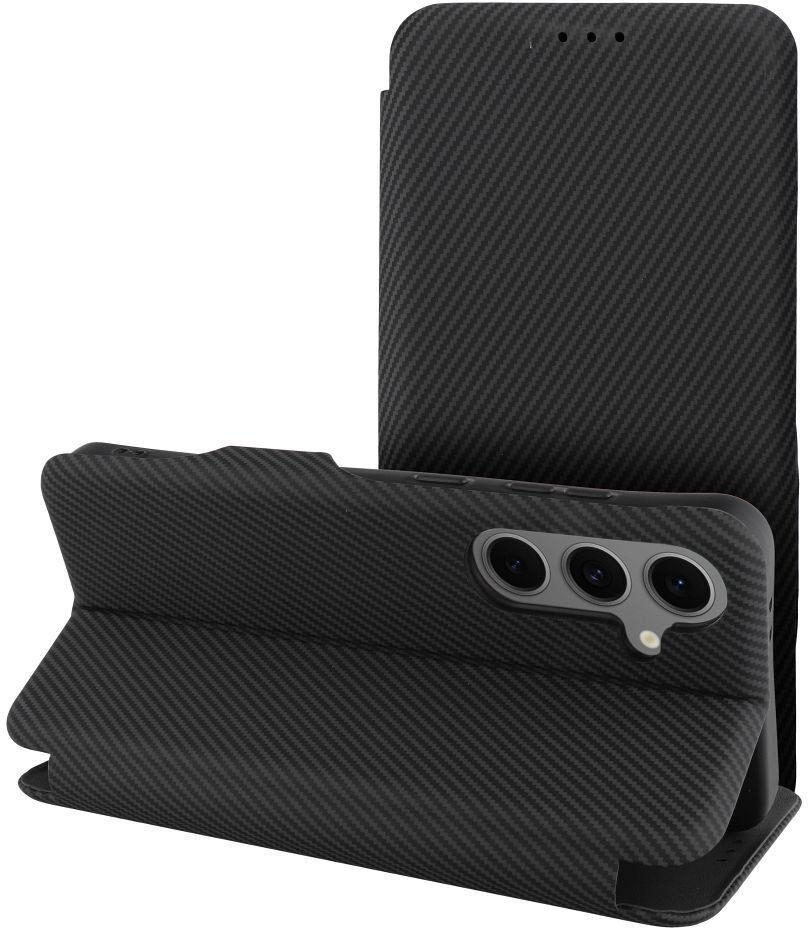 Kabura FOLIO Side Magnet kompatybilny z S-PEN do SAMSUNG S24 ULTRA czarny