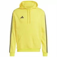 Bluzy męskie - Bluza męska adidas Tiro 23 League Sweat Hoodie żółta IC7850 2XL - miniaturka - grafika 1