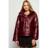 Kurtki damskie - Patrizia Pepe Kurtka z szelkami Oversize fit - miniaturka - grafika 1