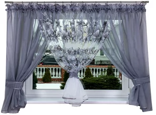 Firana Gotowa Perugia 500x150 Woal Firanka Zobacz - Firany - miniaturka - grafika 1